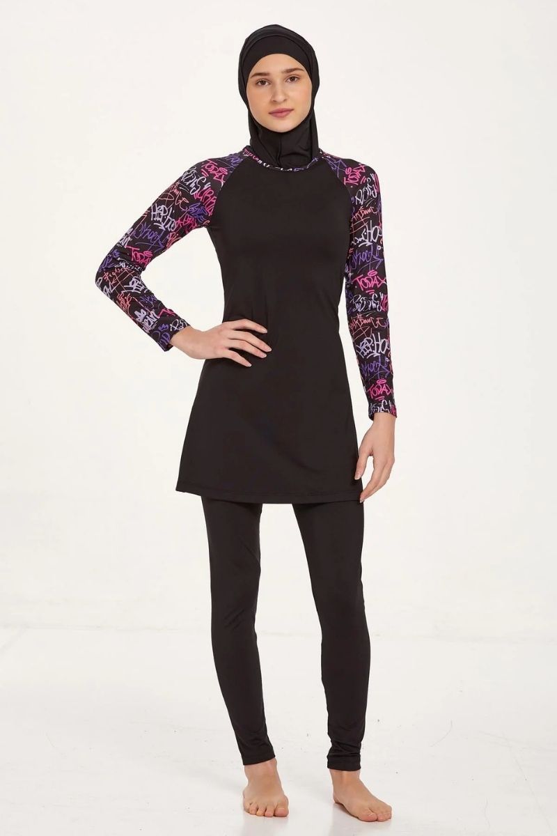 Maresiva Kids Swimsuit-8337  Voile