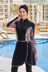 Maresiva Burkini Swimsui-8227  Voile