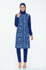 Maresiva Burkini Swimsui-8242  Voile