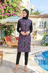 Maresiva Burkini Swimsui-8243-B  Voile