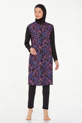 Maresiva Burkini Swimsui-8243-B  Voile