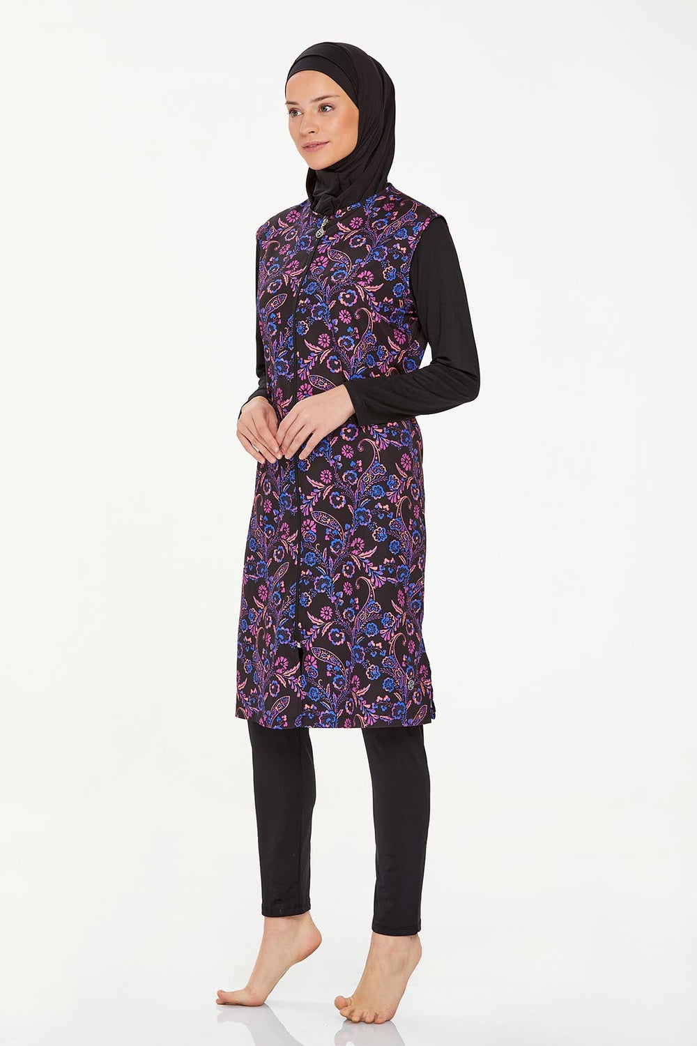 Maresiva Burkini Swimsui-8243-B  Voile