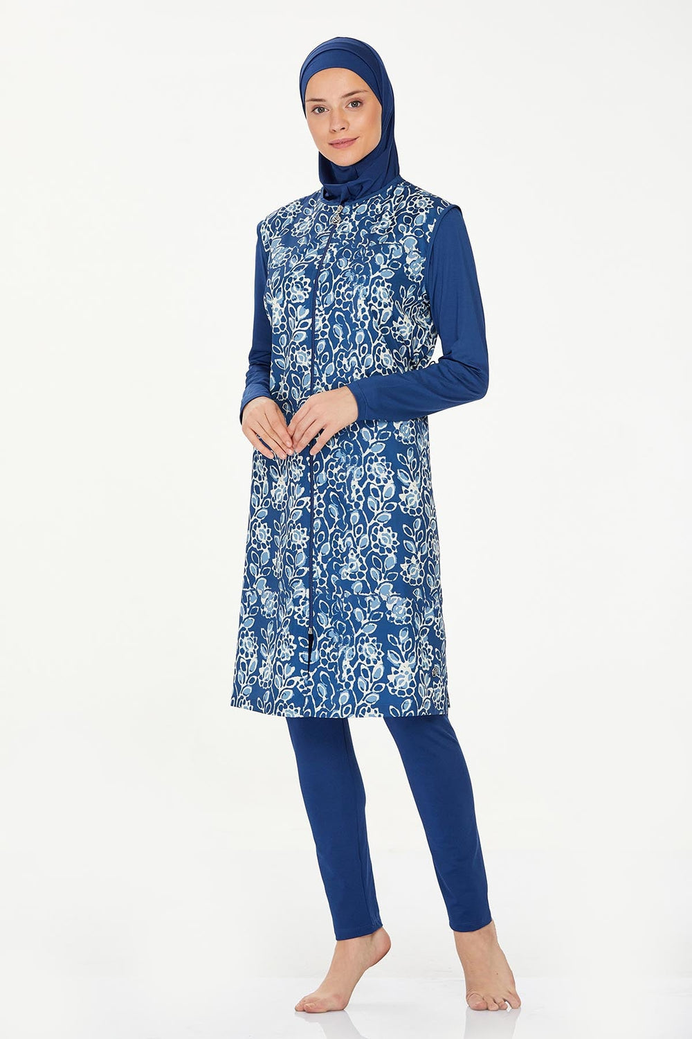 Maresiva Burkini Swimsui-8244-B  Voile