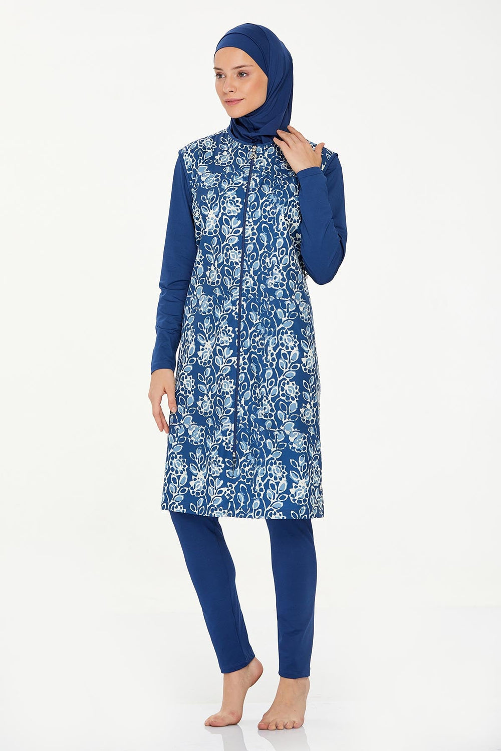 Maresiva Burkini Swimsui-8244-B  Voile