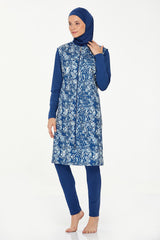 Maresiva Burkini Swimsui-8244-B  Voile