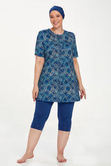 Maresiva Burkini Swimsui-8320-B  Voile