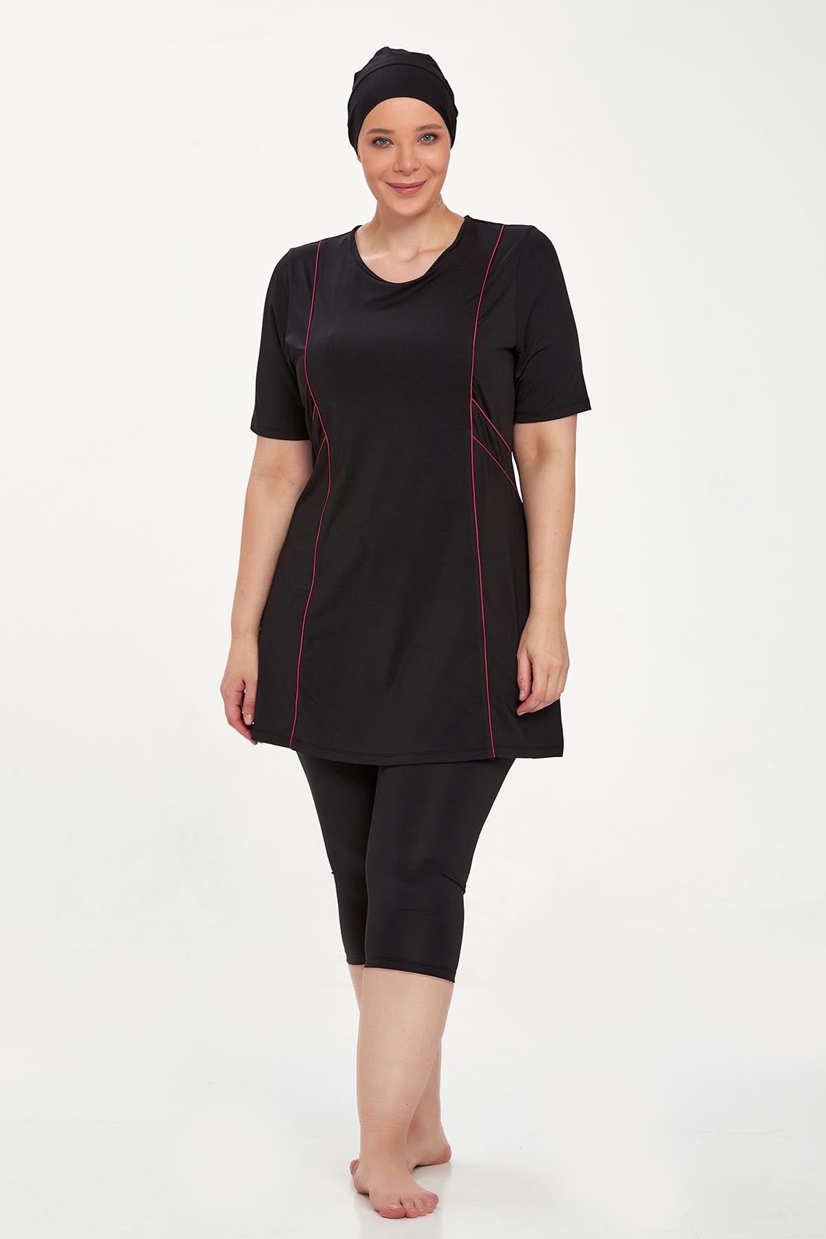Maresiva Burkini Swimsui-8322-B  Voile