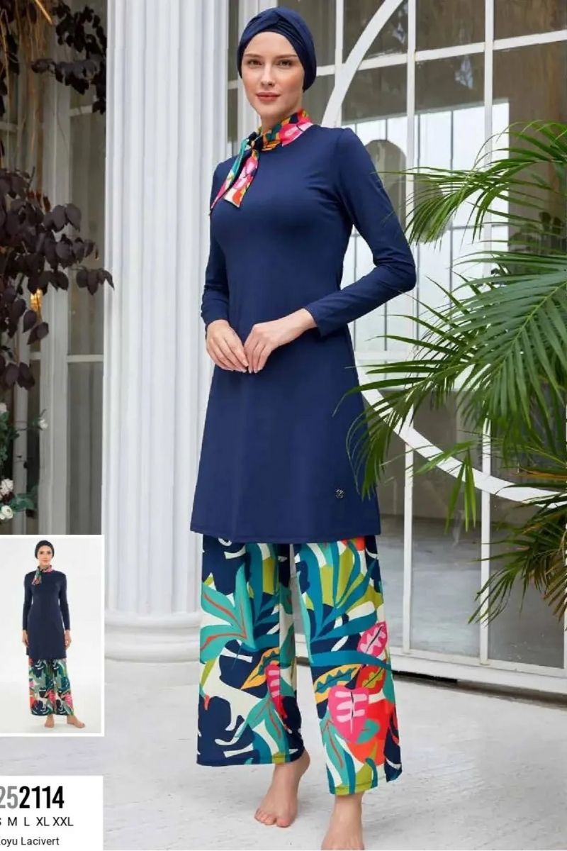 Maresiva Burkini Swimsuit  Voile