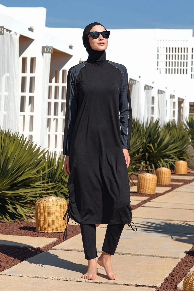 Maresiva Burkini Swimsuit  Voile