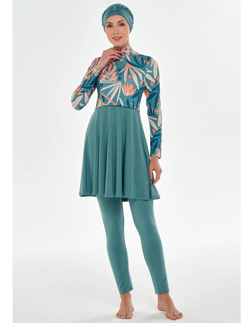 Maresiva Burkini Swimsuit 2105  Voile