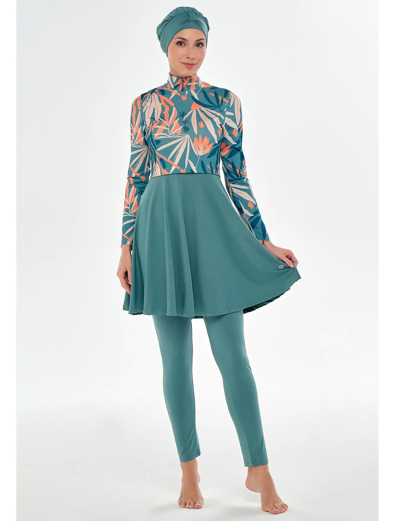 Maresiva Burkini Swimsuit 2105  Voile