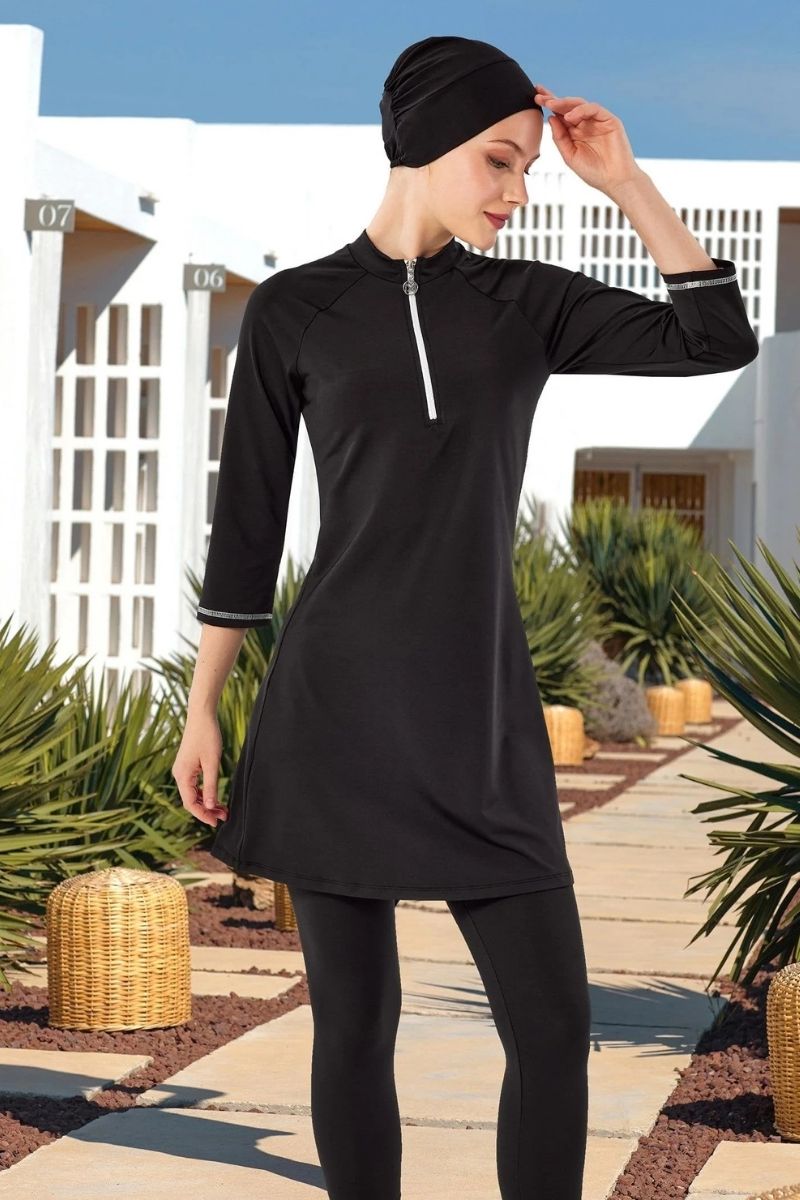 Maresiva Burkini Swimsuit  Voile