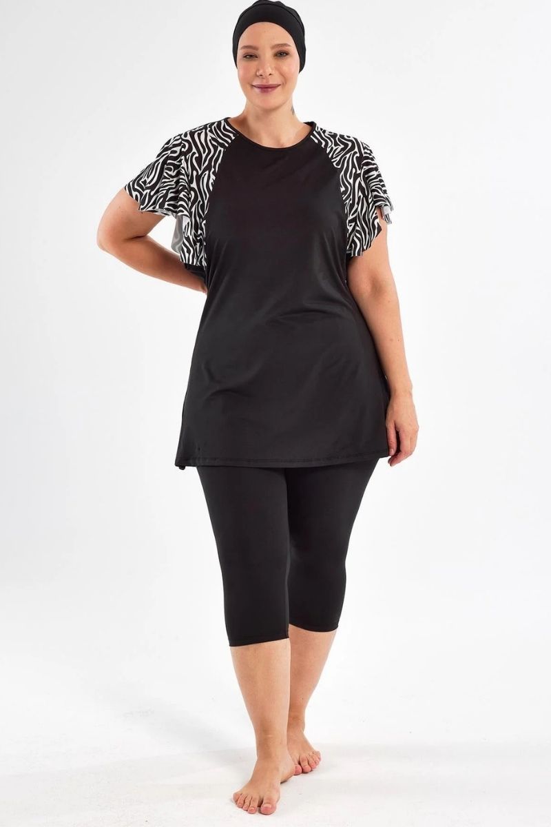 Maresiva Burkini Swimsuit  Voile