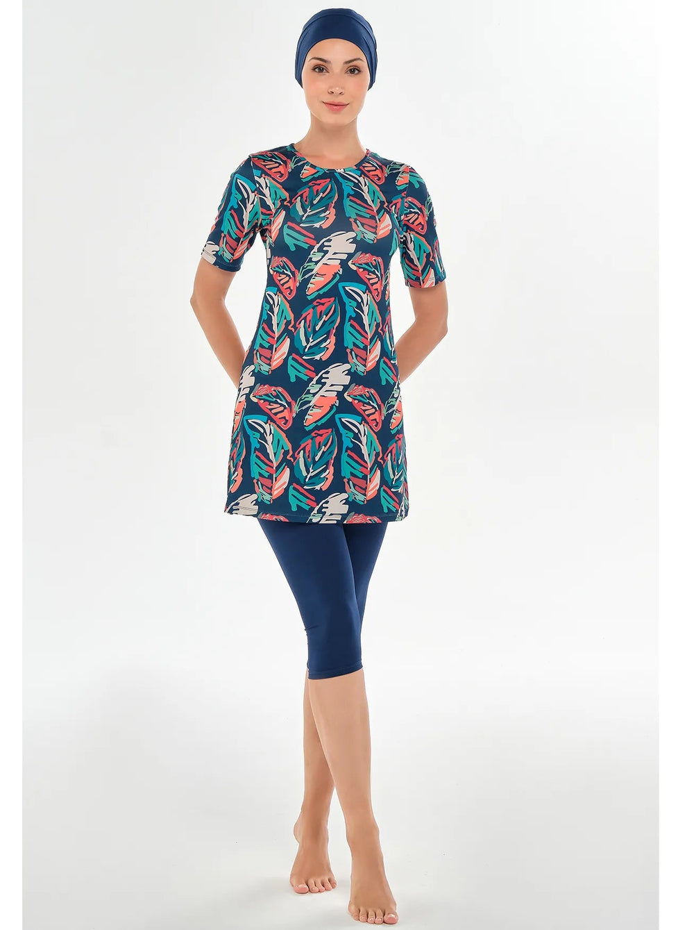Maresiva Burkini Swimsuit 2601  Voile