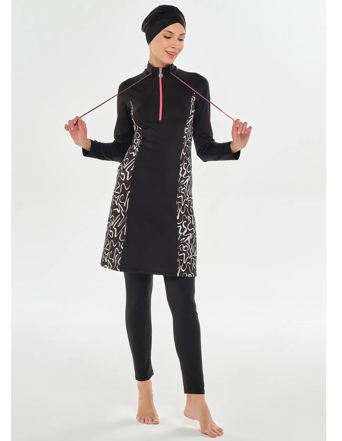 Maresiva Burkini Swimsuit 2108  Voile