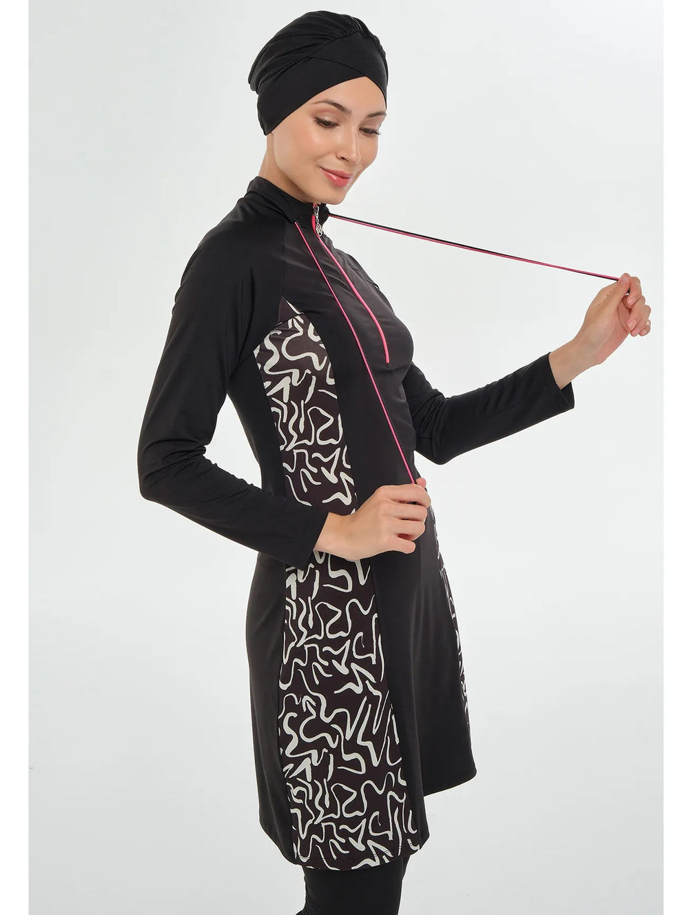 Maresiva Burkini Swimsuit 2108  Voile