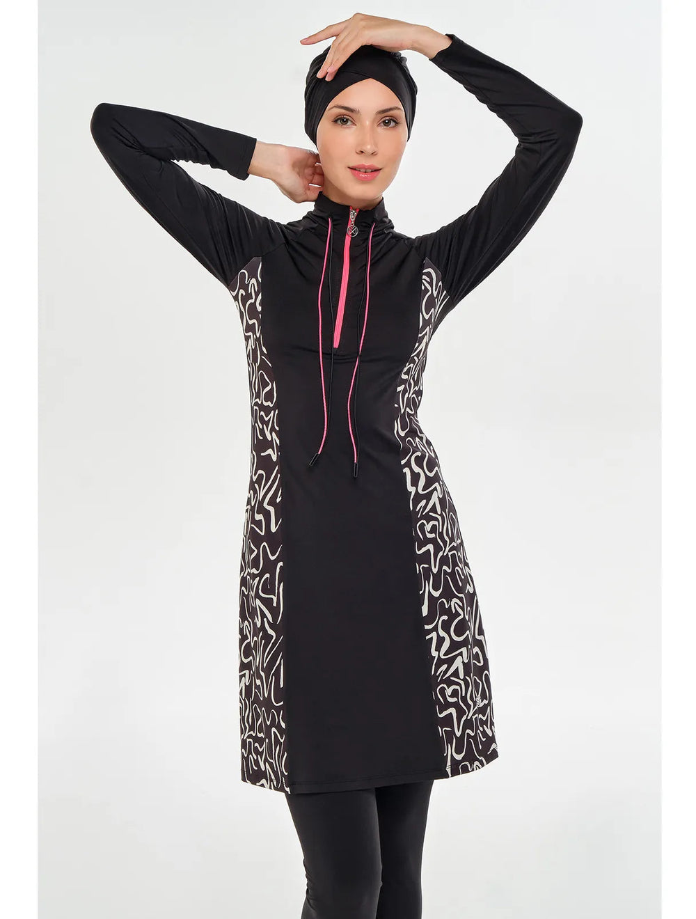 Maresiva Burkini Swimsuit 2108  Voile