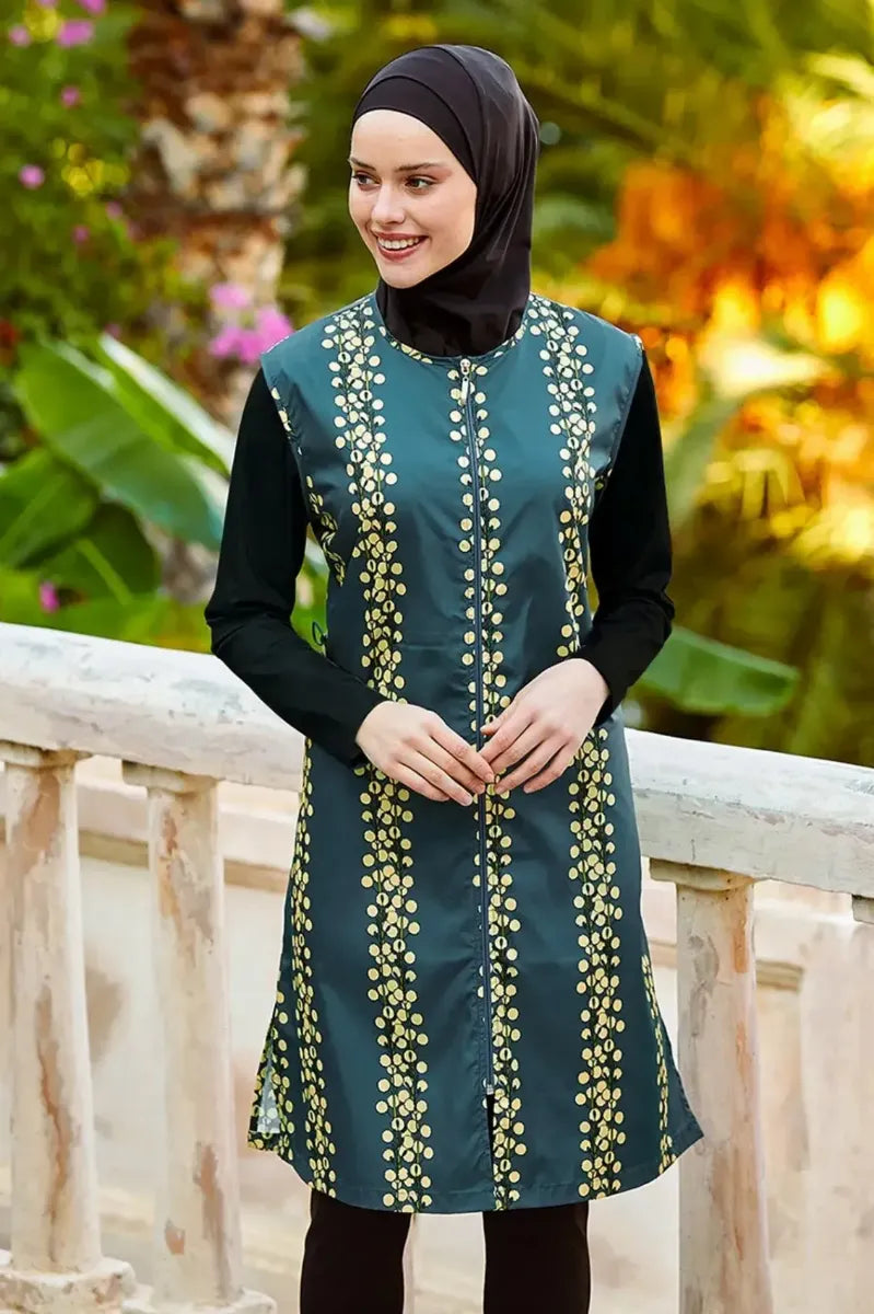 Rozamay Burkini Swimsuit 0935  Voile