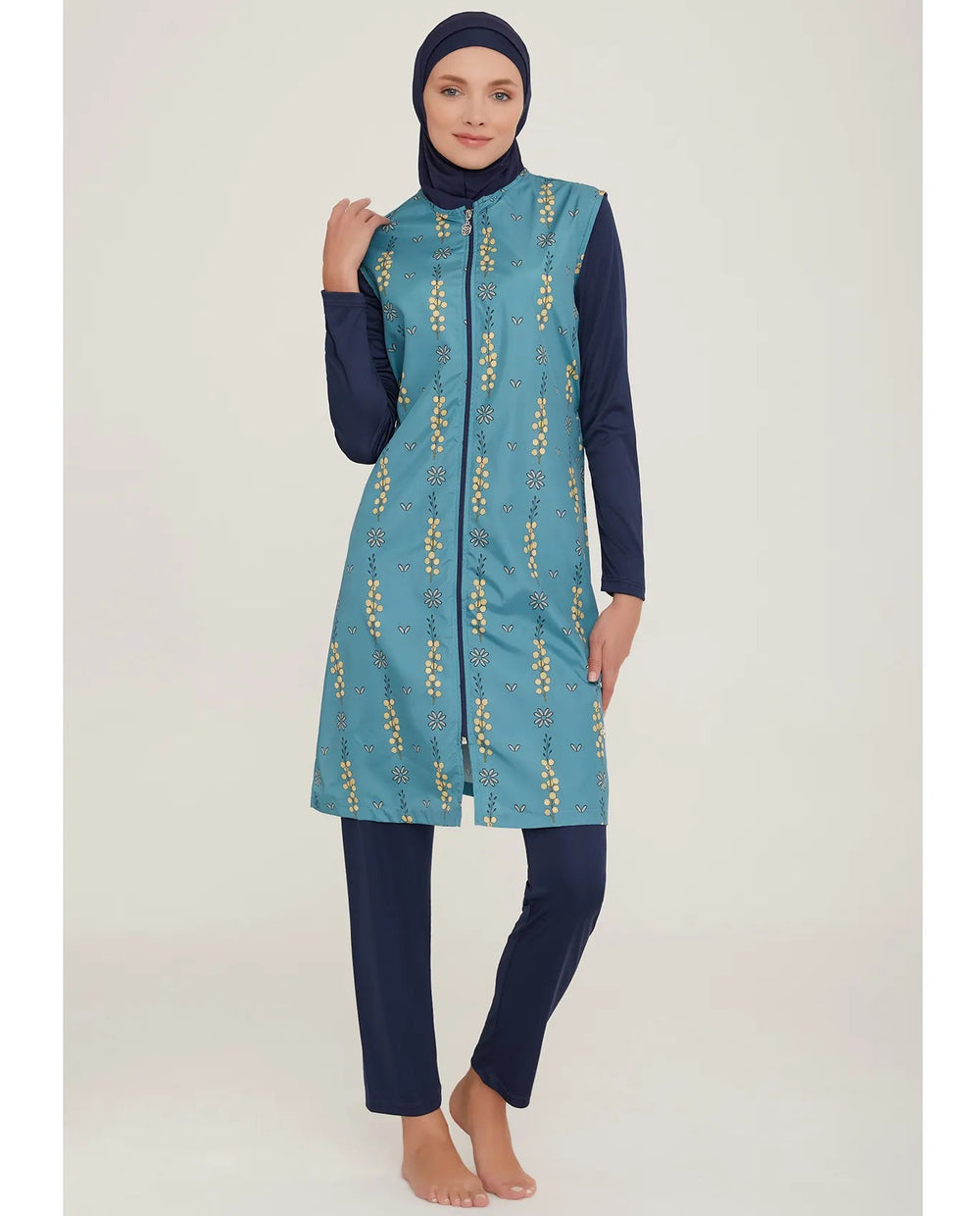 Rozamay Burkini Swimsuit 0938  Voile