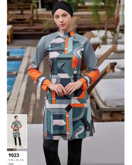 Rozamay Burkini Swimsuit 9023  Voile