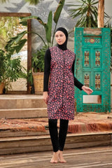 Rozamay Burkini Swimsuit-9049  Voile