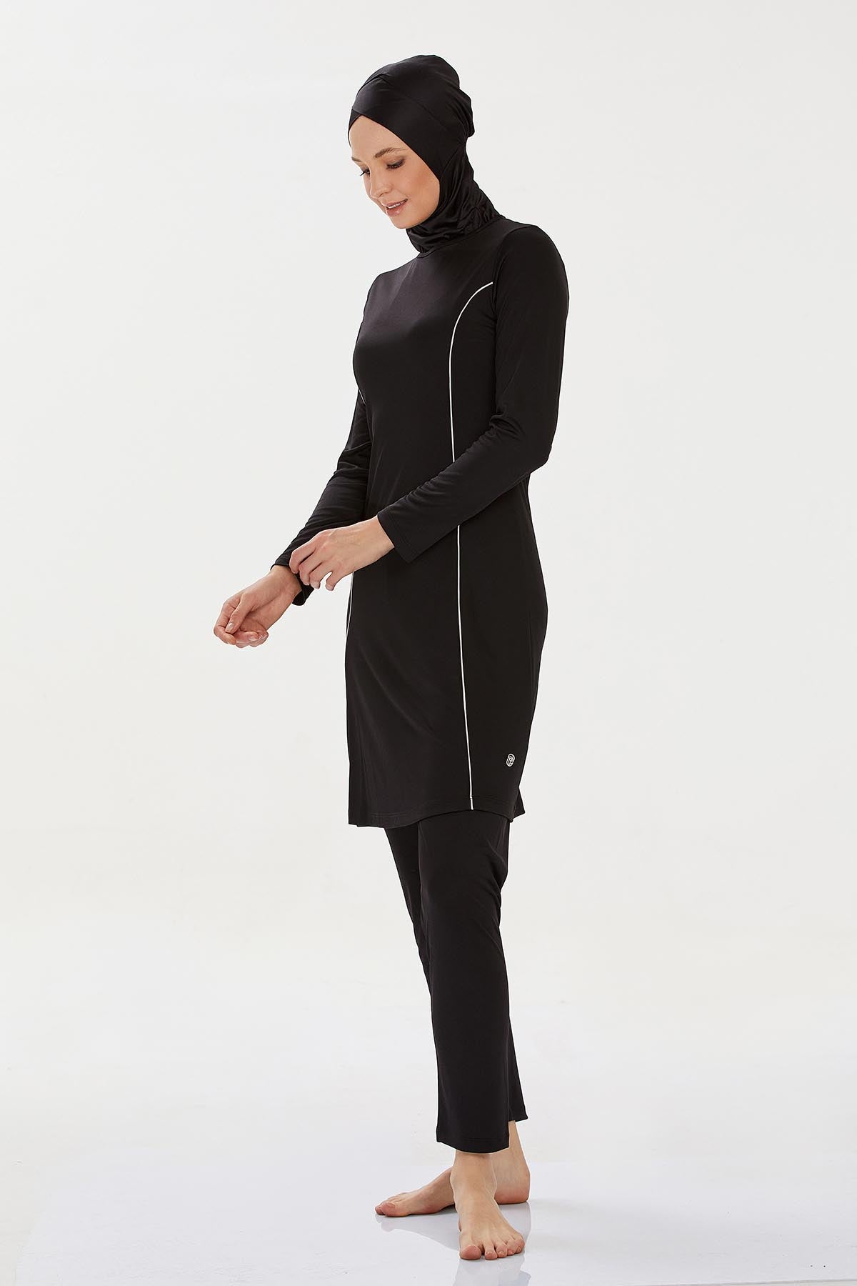 Rozamay Burkini Swimsuit-9021-B  Voile