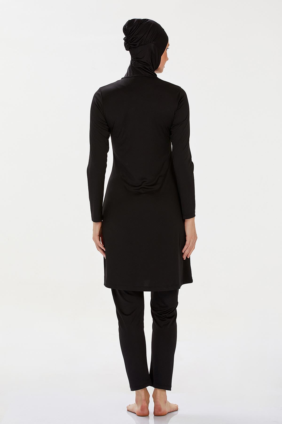 Rozamay Burkini Swimsuit-9021-B  Voile