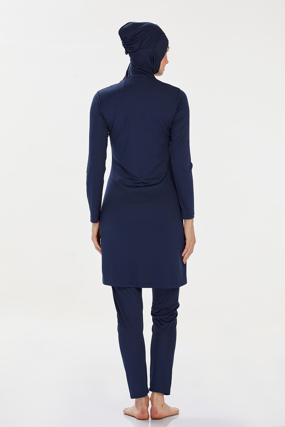 Rozamay Burkini Swimsuit-9021-B  Voile