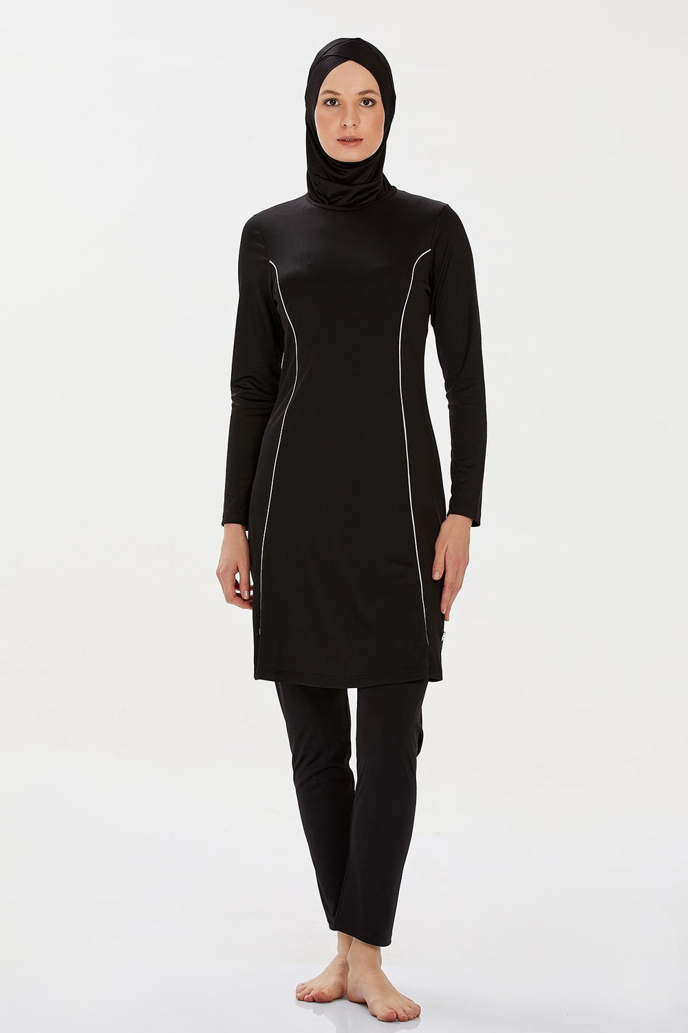 Rozamay Burkini Swimsuit-9021-B  Voile
