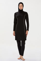 Rozamay Burkini Swimsuit-9021-B  Voile