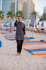 Rozamay Burkini Swimsuit-E020  Voile