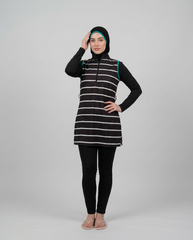 Rozamay Burkini Swimsuit-E020  Voile