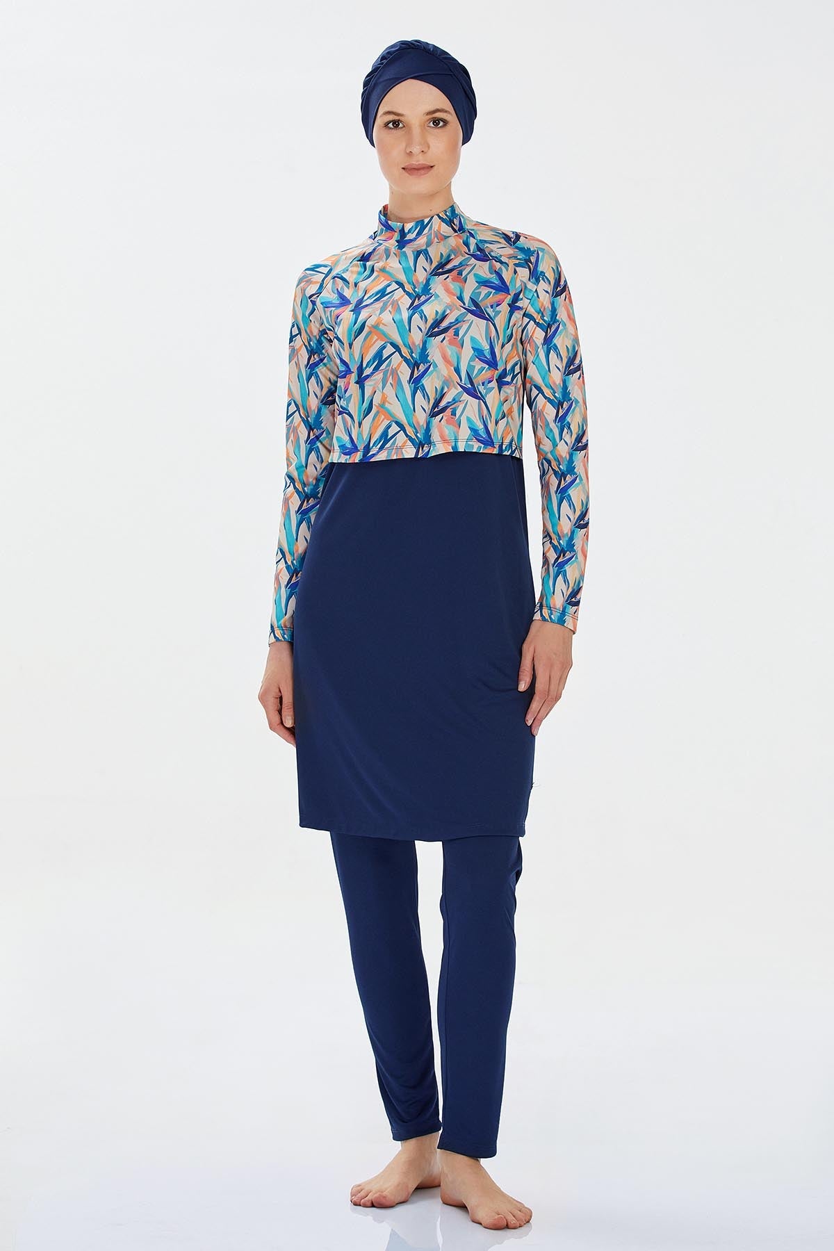 Rozamay Burkini Swimsuit- 9235  Voile