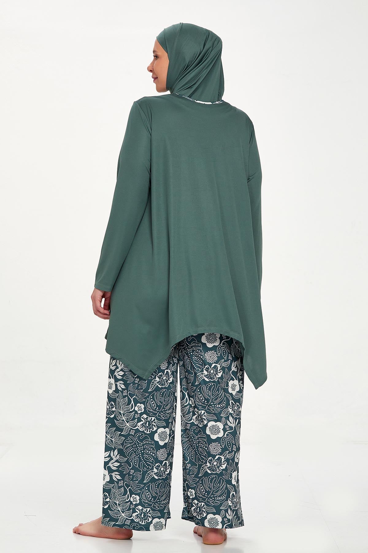 Rozamay Burkini Swimsuit- 9242-B  Voile