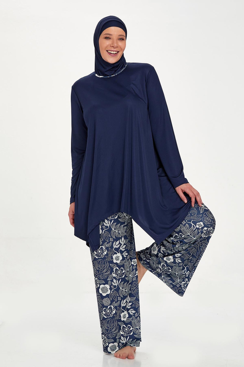 Rozamay Burkini Swimsuit- 9242-B  Voile