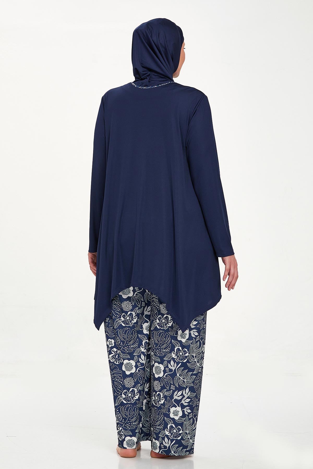 Rozamay Burkini Swimsuit- 9242-B  Voile