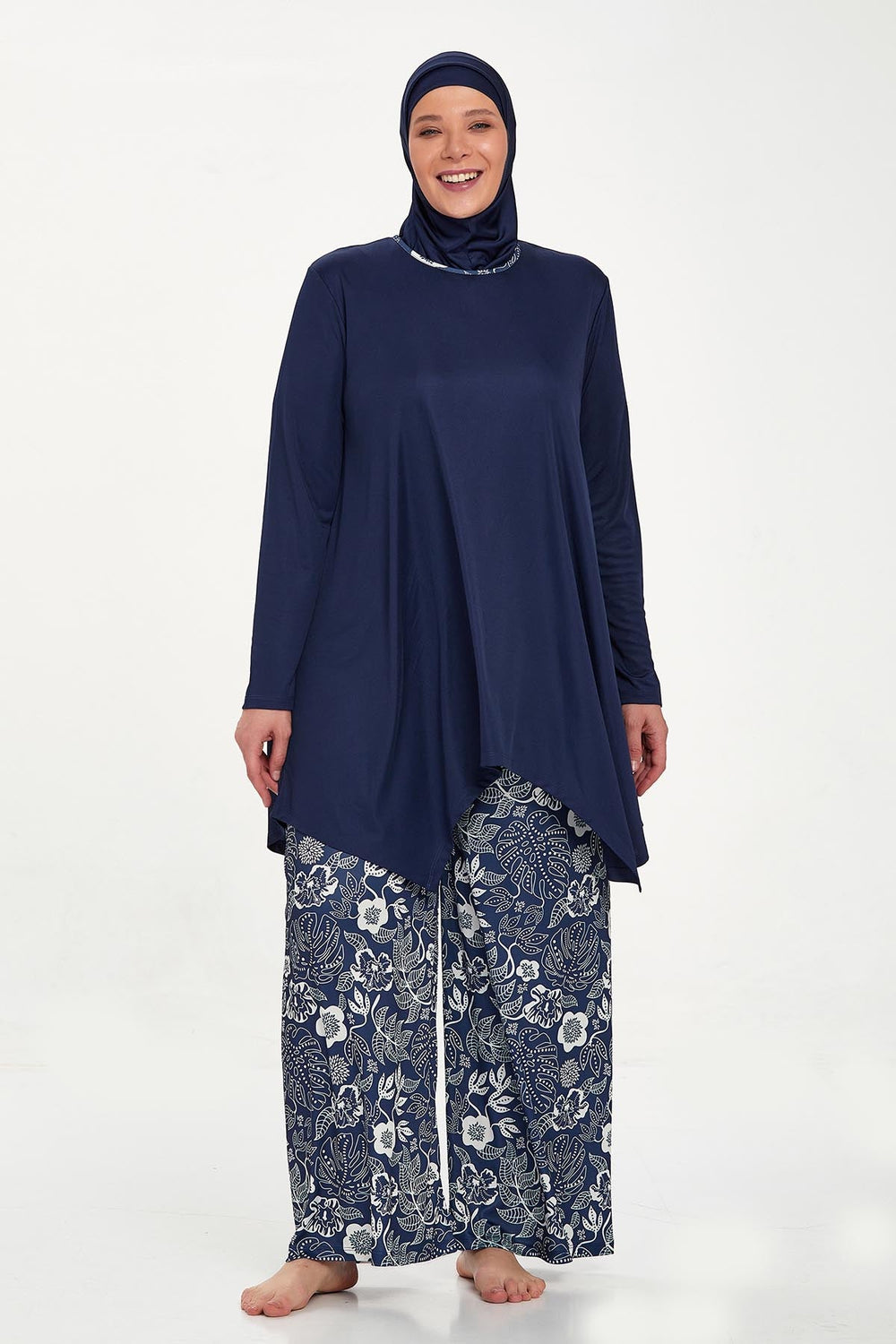 Rozamay Burkini Swimsuit- 9242-B  Voile