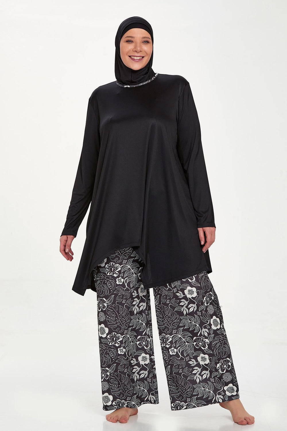 Rozamay Burkini Swimsuit- 9242-B  Voile