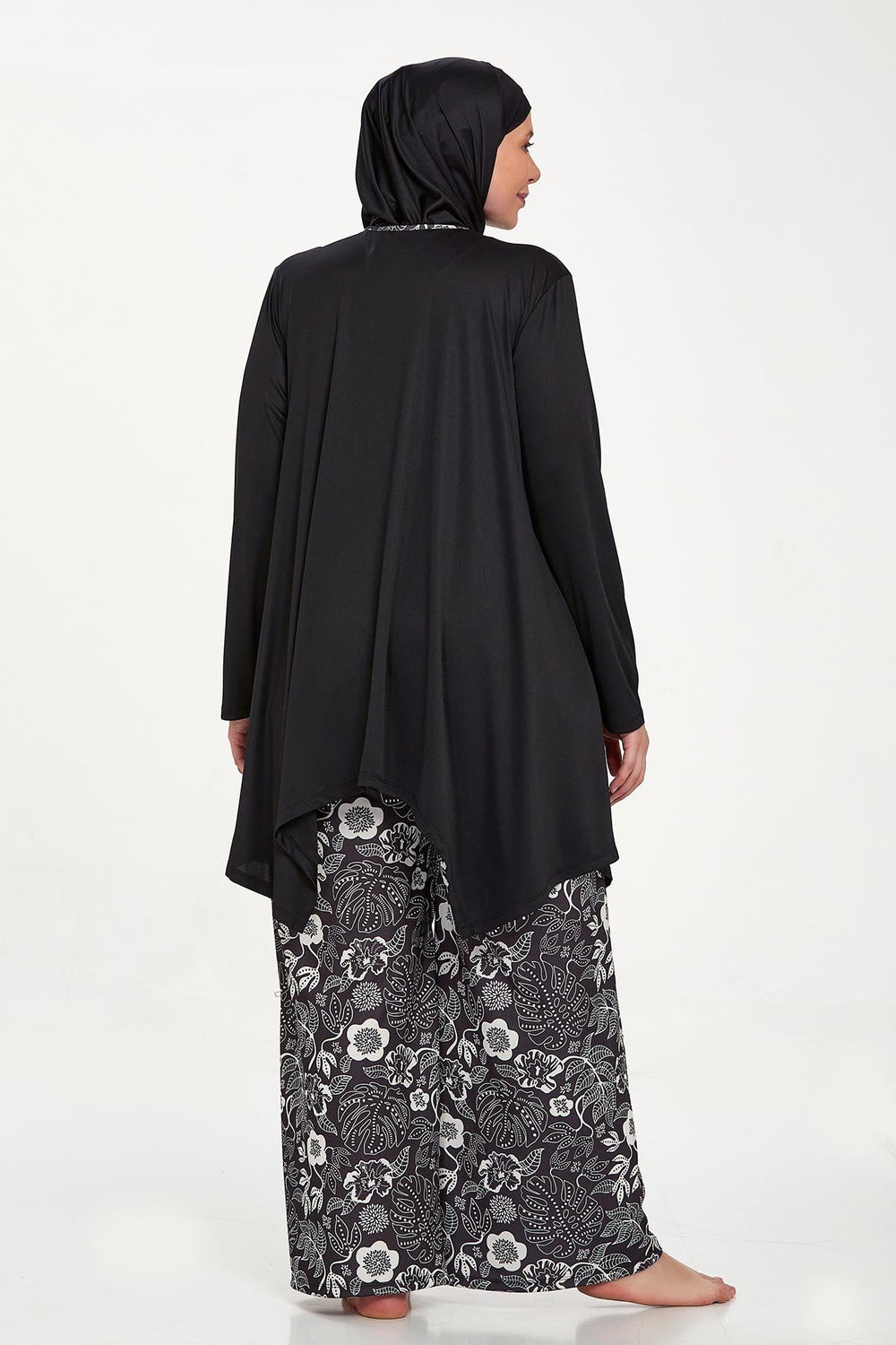 Rozamay Burkini Swimsuit- 9242-B  Voile