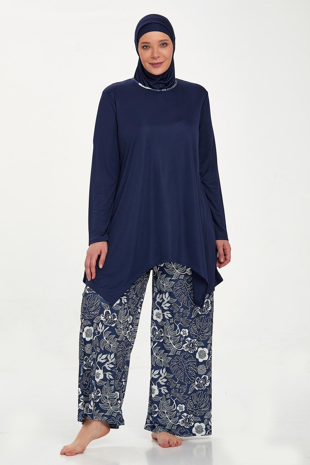 Rozamay Burkini Swimsuit- 9242-B  Voile