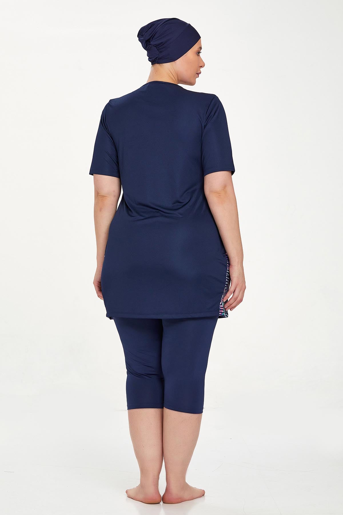 Rozamay Burkini Swimsuit- 9316-B  Voile