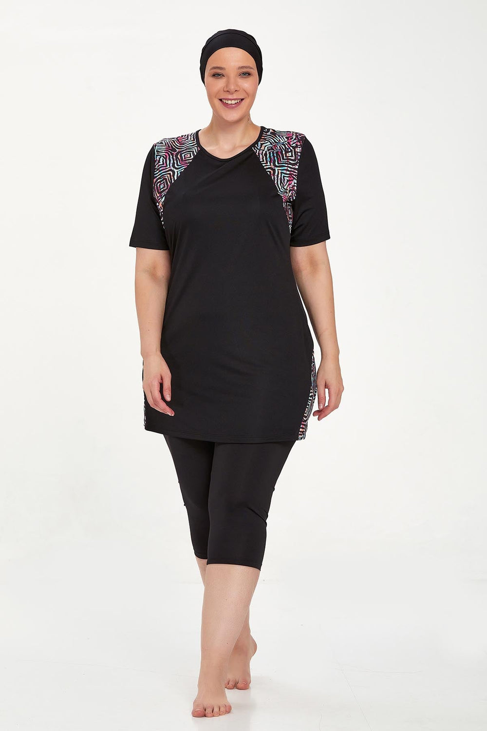 Rozamay Burkini Swimsuit- 9316-B  Voile