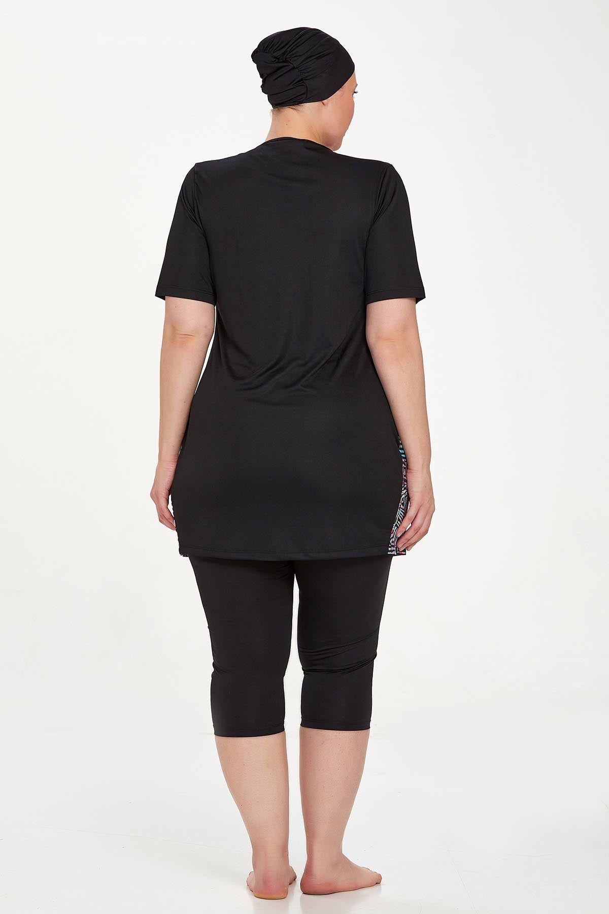 Rozamay Burkini Swimsuit- 9316-B  Voile