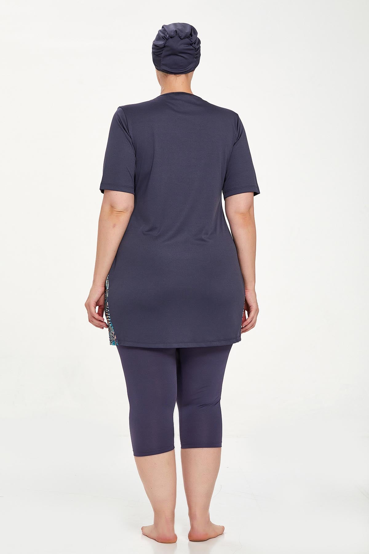 Rozamay Burkini Swimsuit- 9316-B  Voile