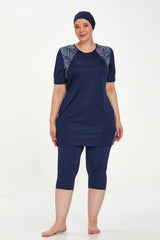 Rozamay Burkini Swimsuit- 9316-B  Voile