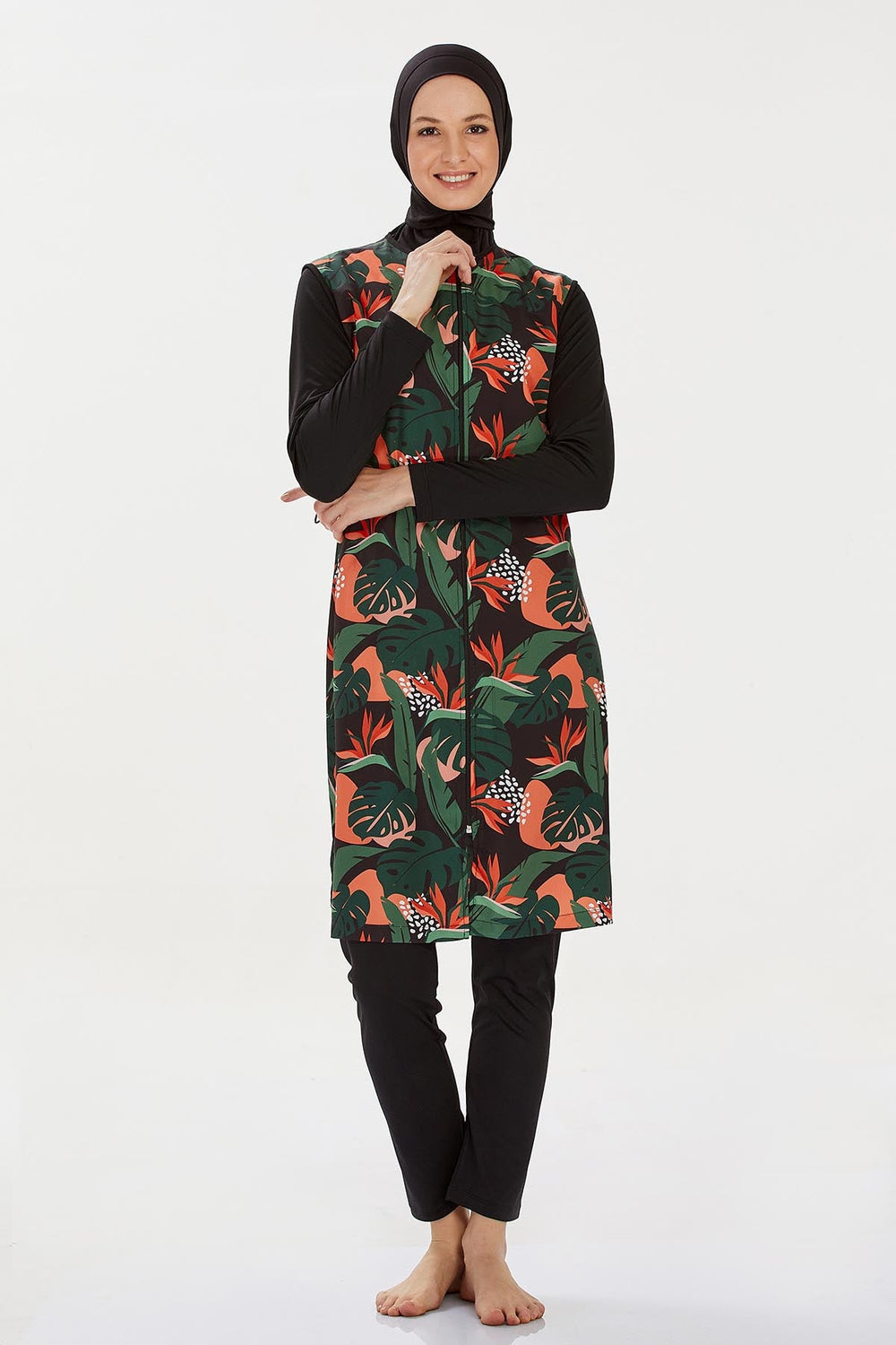 Rozamay Burkini Swimsuit- 9265  Voile