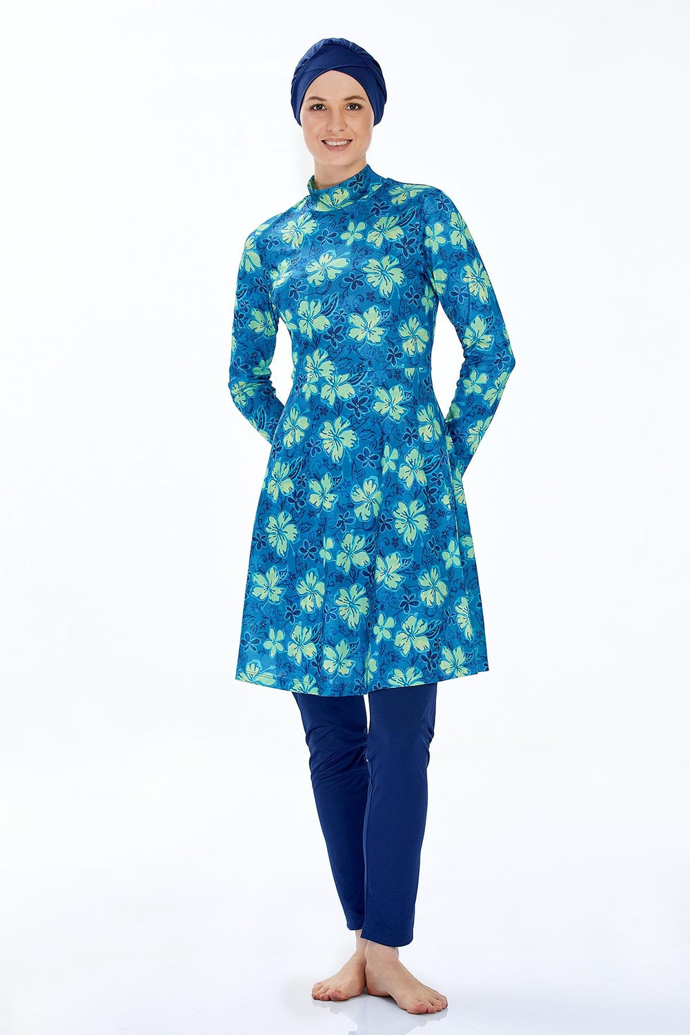 Rozamay Burkini Swimsuit- 9221  Voile
