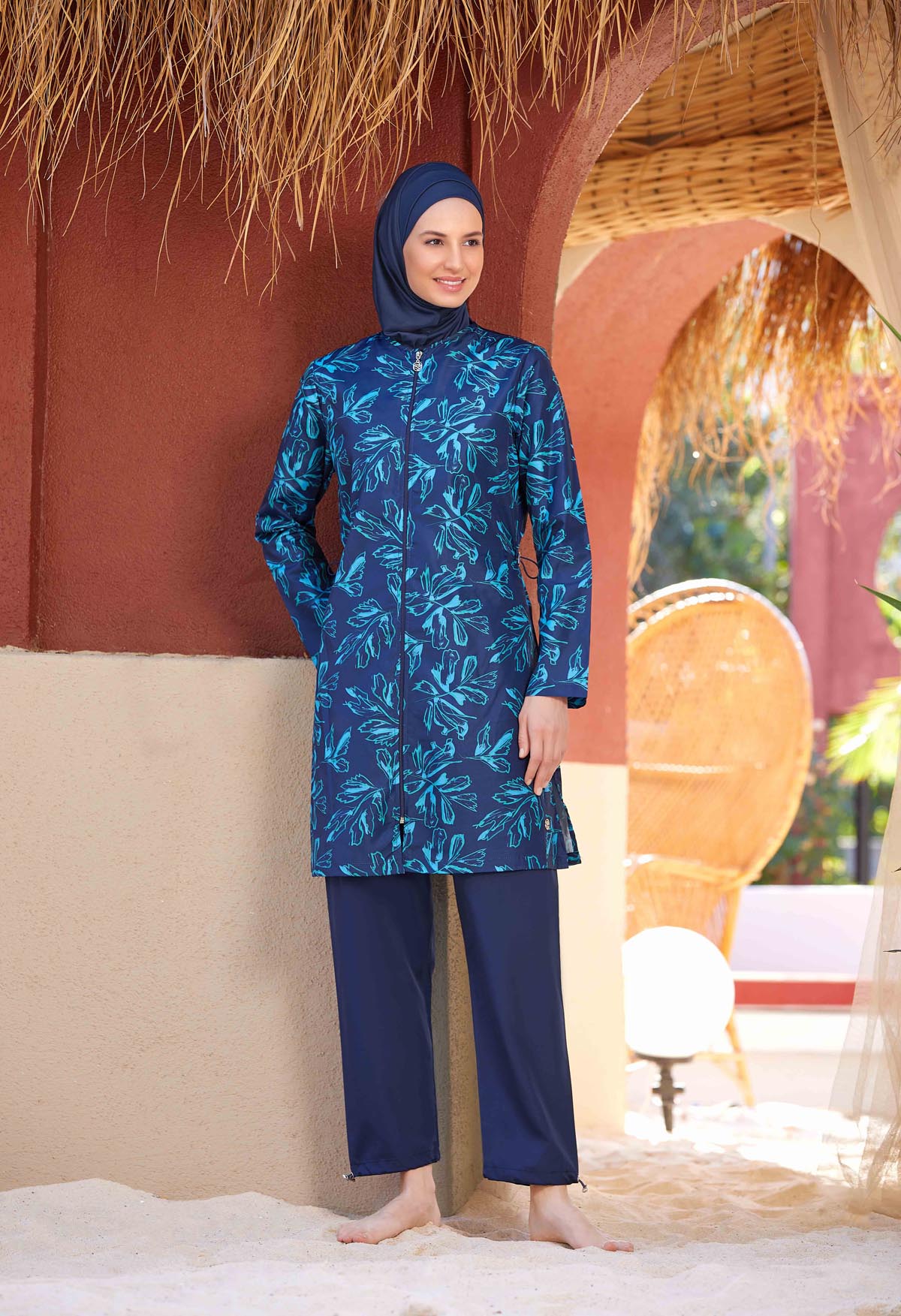 Rozamay Burkini Swimsuit- 9291  Voile