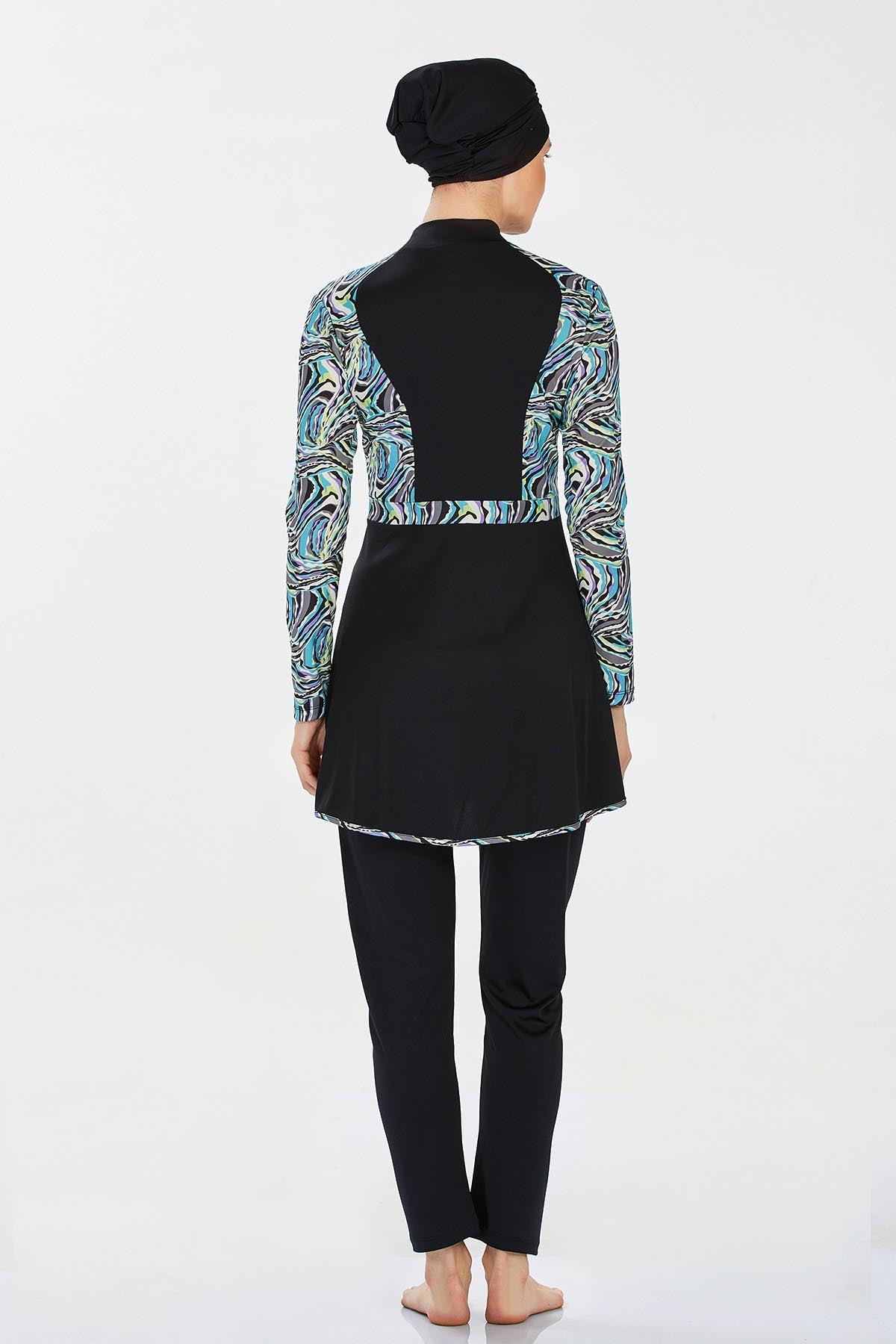Rozamay Burkini Swimsuit- 9227  Voile