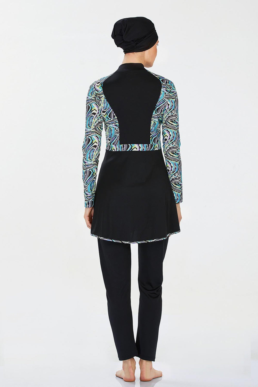 Rozamay Burkini Swimsuit- 9227  Voile